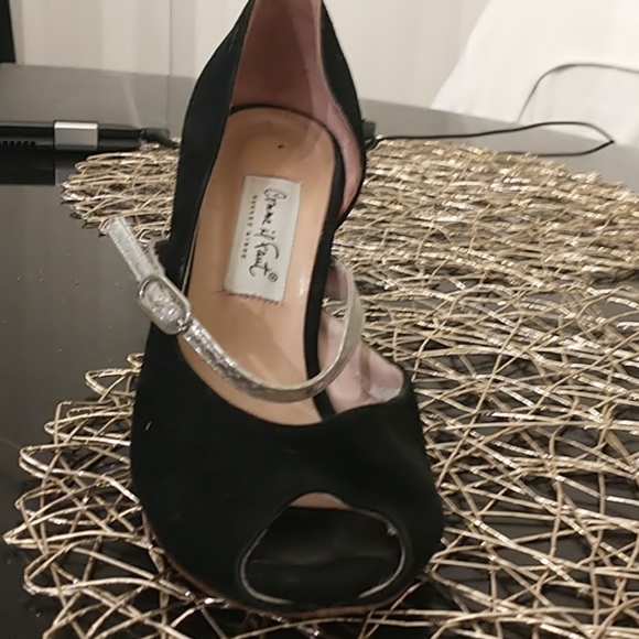 Black suede Tango shoes - Picture 3 of 5